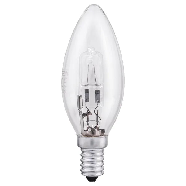 240V, 42W, 625lm, B35,  E14, 2700K, 35x97mm, Halogeenikynttilälamppu Patron