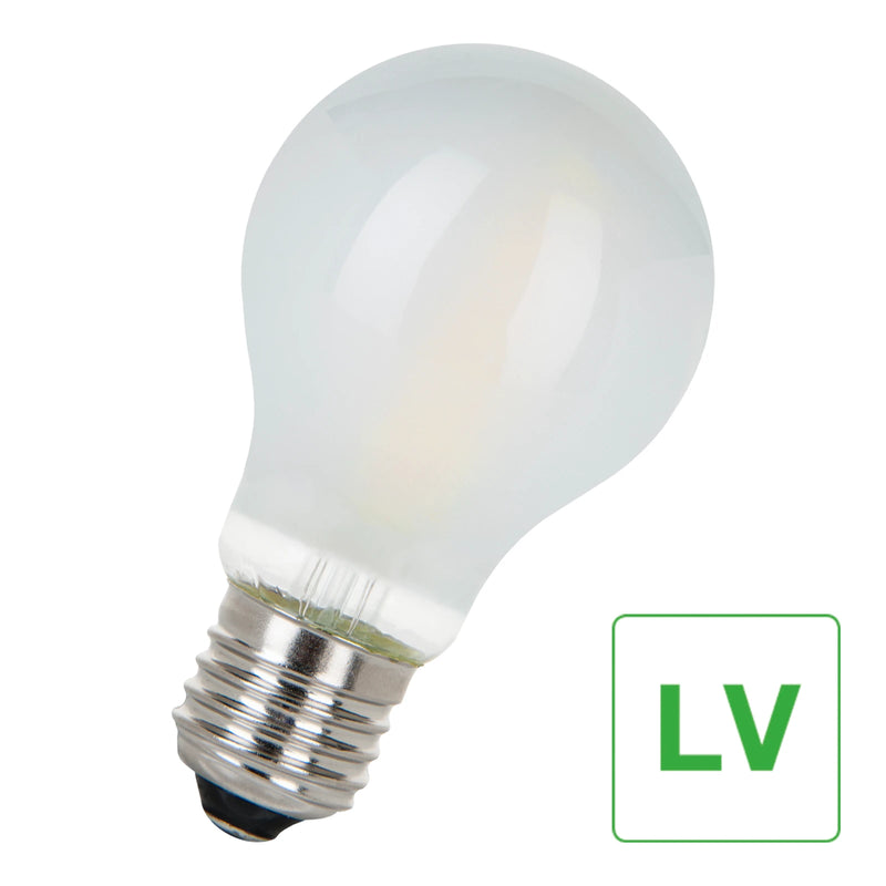 LED Filamenttilamppu GLS A60 E27 6W 670lm 2700K 12–24V – monijännite, kirkas