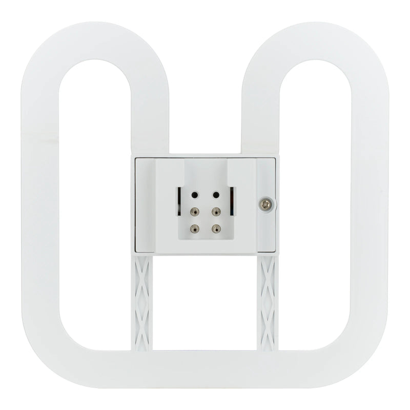 LED butterfly lamp GR10q 4-pin 8W 1000lm 3500K opal – Ø137×27mm replaces 16W butterfly fluorescent lamp