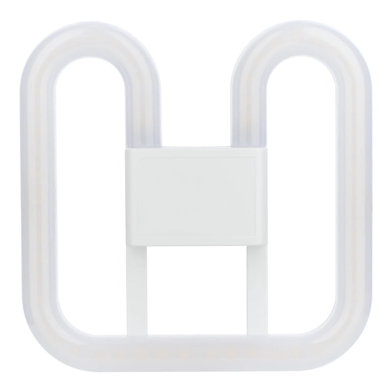 LED butterfly lamp GR10q 4-pin 8W 1000lm 3500K opal – Ø137×27mm replaces 16W butterfly fluorescent lamp