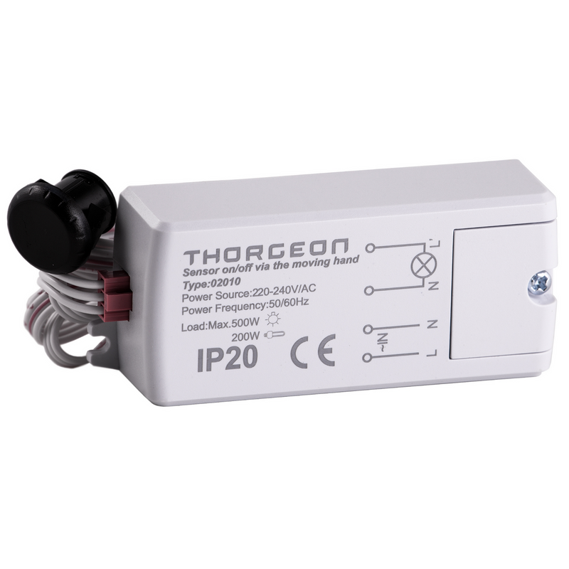 Lyhyen kantaman infrapunatunnistin 5-6cm MAX 500W IP20 Thorgeon