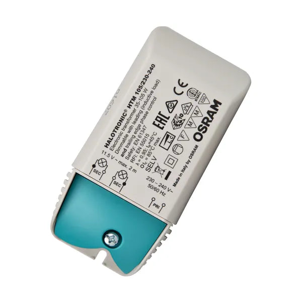 Osram HALOTRONIC-COMPACT HTM/HTN 105 elektroninen muuntaja 35–105W 230–240V – 108x52x33mm
