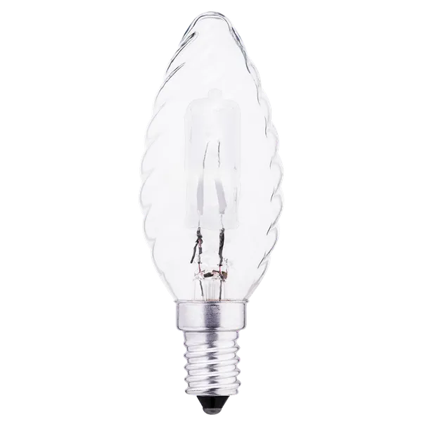 Patron Halogeenikynttilälamppu E14 18 W, 205 lm – kierteinen, kirkas 2700 K, 35 x 97 mm