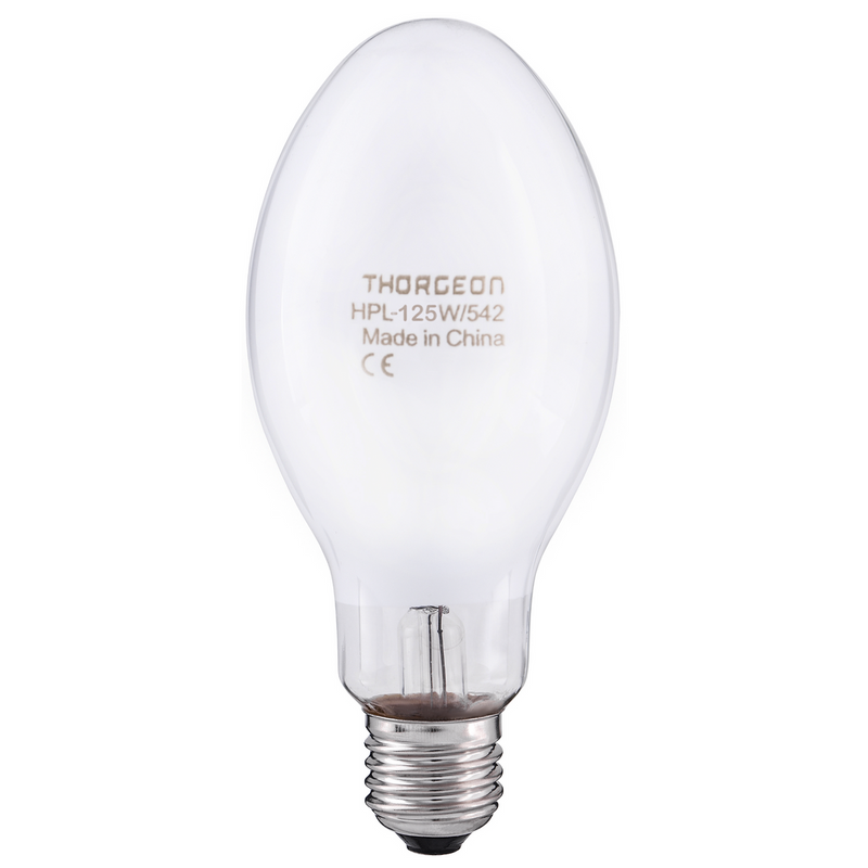 125 W, 6200 lm, HPL, E27, 4200 K, 76 x 173 mm, Quecksilberdampflampe Thorgeon