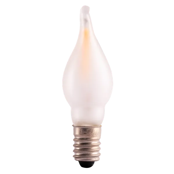 8-55V, 0.2W, 12lm, Filament Candle, E10, 2100K, 13x46mm, 3kpl Led lamppuja Thorgeon