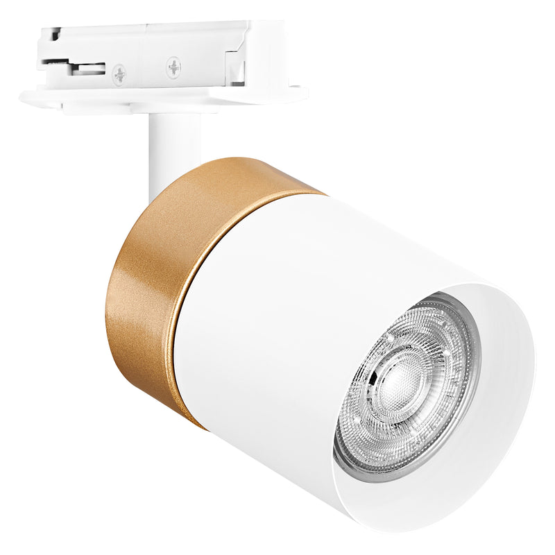 Tracklight Spot Cylinder Gold GU10, Kiskovalaisin Osram
