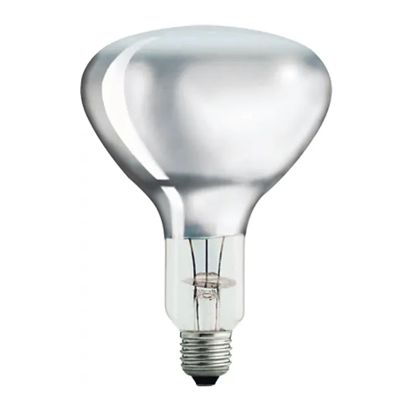 Philips IR-lämpölamppu R125 E27 300W kirkas – himmennettävä, 125x179mm