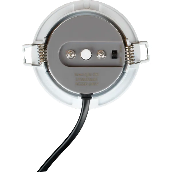 6W, 461lm, Halux LED Slim Downlight, DIM, CCT, 2700K/3000K, IP44, IK04, 31x85mm, weißes LED-Downlight Thorgeon