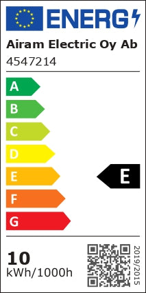 10W, 800lm, AirFlood IP44, 4000K, IK08, PIR LED Valonheitin Airam