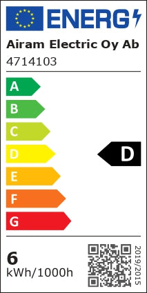 5.9W, 806lm, PRO LED, P45, E27, 4000K, 45x78mm, Dimmable LED lamp Airam 