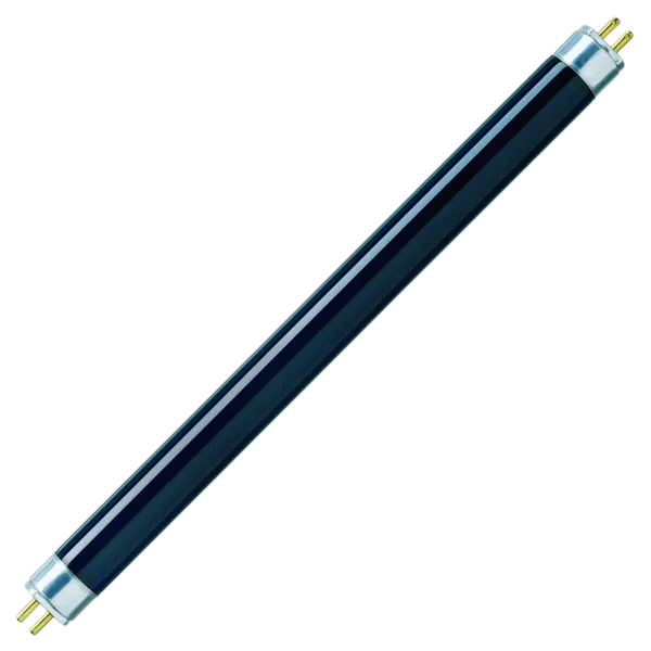 8W, UV-Schwarzlicht, T5 G5, 16x302mm, Schwarzlichtröhre Patron