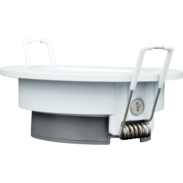 6W, 461lm, Halux LED Slim Downlight, DIM, CCT, 2700K/3000K, IP44, IK04, 31x85mm, weißes LED-Downlight Thorgeon