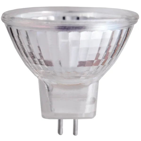 MR11 Patron halogeenikohdelamppu GU4 10W 12V 2700K 30° – pieni kohdevalo, lasiheijastin