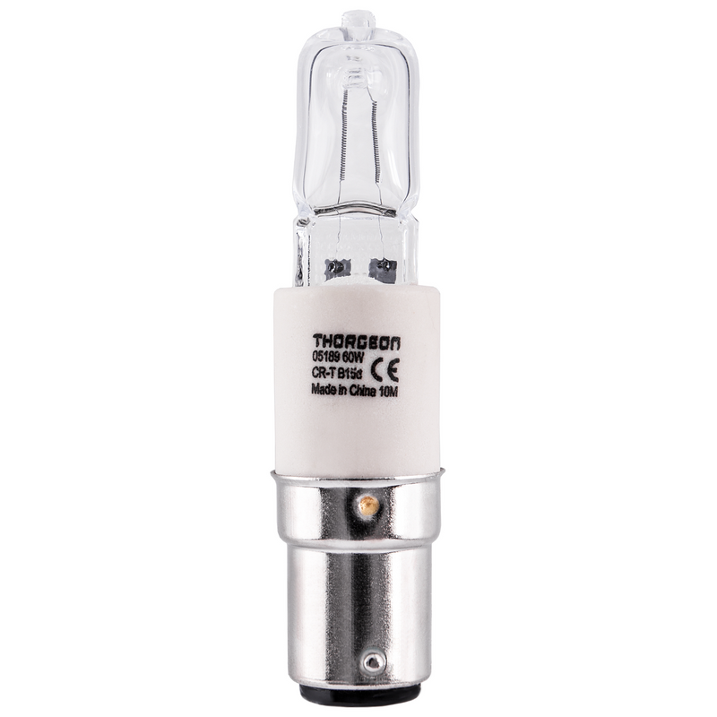 Thorgeon Halogeenilamppu B15d 60 W, 980 lm – Ceram putkimalli, kirkas 2800 K, 17,5 x 75 mm