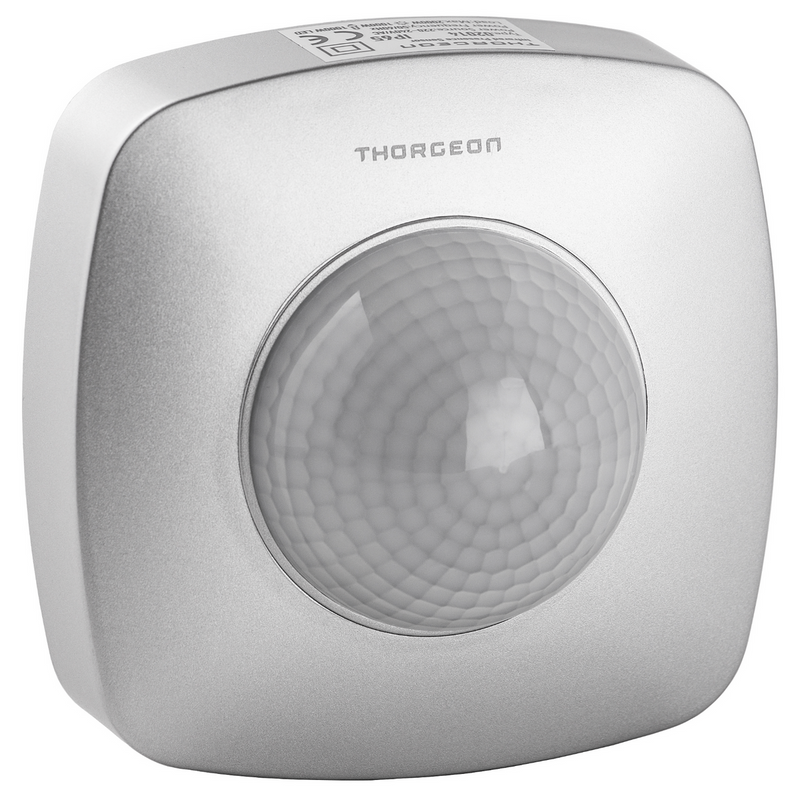 Läsnäolotunnistin 20m MAX 2000W IP65 Hopea Thorgeon