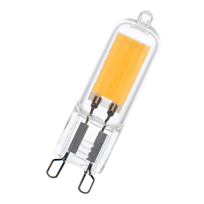 LED-lamppu G9 2W 240lm 2700K kirkas – kompakti 13x48mm, korvaa 25W halogeenin