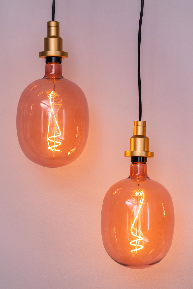 4,5W, 220lm, Vintage 1906 Ballon Filament Pink DIM, E27, 1600K, 170x270mm, LED-Dekorationslampe Osram