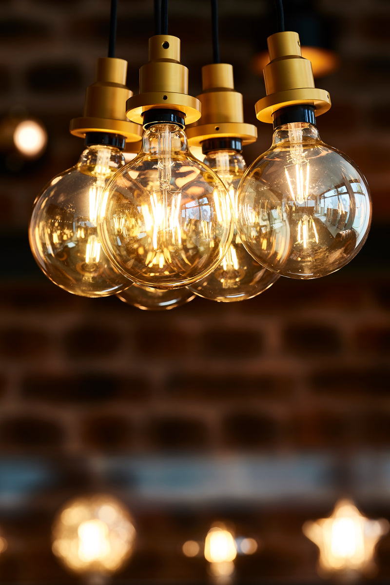 4W, 300lm, Vintage 1906 Big Globe Filament GOLD, E27, 2000K, 200x290mm, Osram LED Decorative Lamp