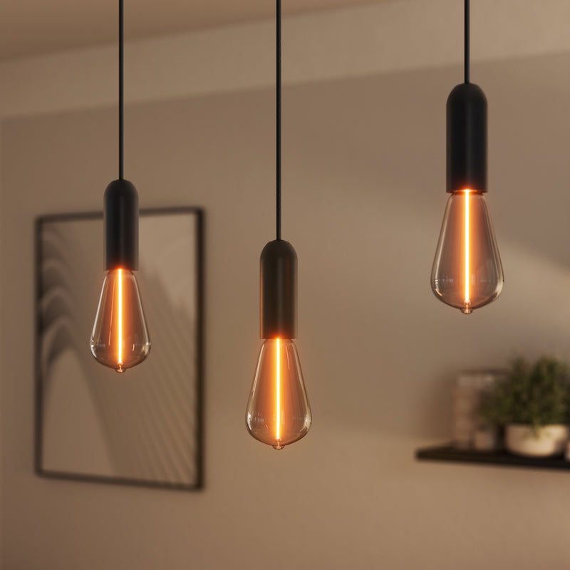 2.2W, 120lm, Vintage 1906 Edison Filament Magnetic GOLD, E27, 2700K, 64x140mm, LED Decorative Lamp Osram