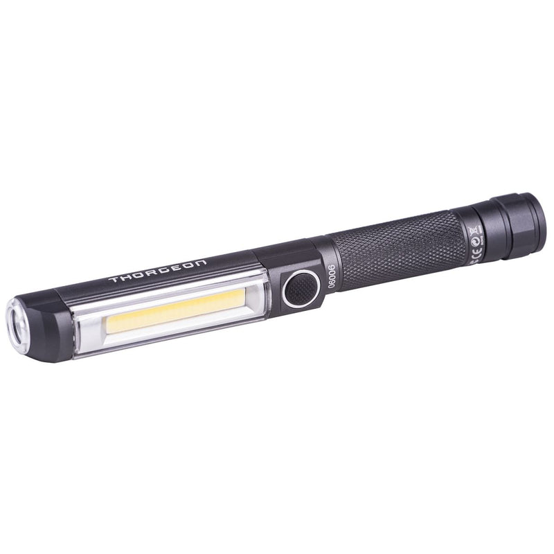 7W, 500lm, Strong Flashlight IPX4, 3xAAA (Ei sisälly), LED taskulamppu Thorgeon