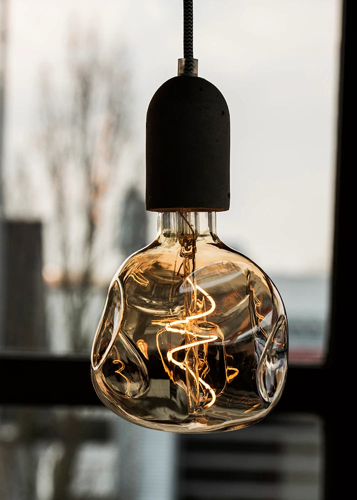 3W, 160lm, Big Baby DIM G125, E27, 2000K, gold Led bulb