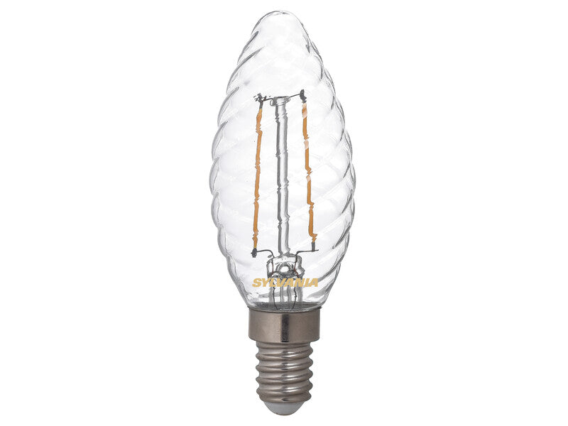 4.5W, 470lm, ToLEDo Retro Kynttilä spiraali, E14, 2700K, 35x97mm, Kirkas Led lamppu Sylvania