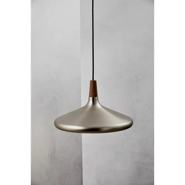 Nori 39 Pendant Harjattu teräs, E27, IP23, himmennettävä, 220x390mm, Kattovalaisin Nordlux