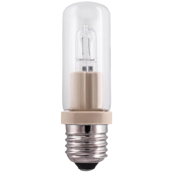 220-240V, 70W, 930lm, Ceram CR-T, E27, 2800K, 32x105mm, Halogeenilamppu Patron