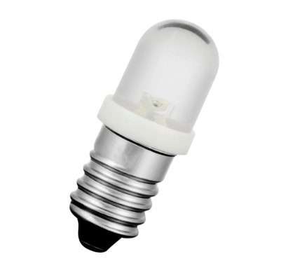 LED indicator lamp E10 yellow 0.34W 24–28V AC/DC – 10x26mm