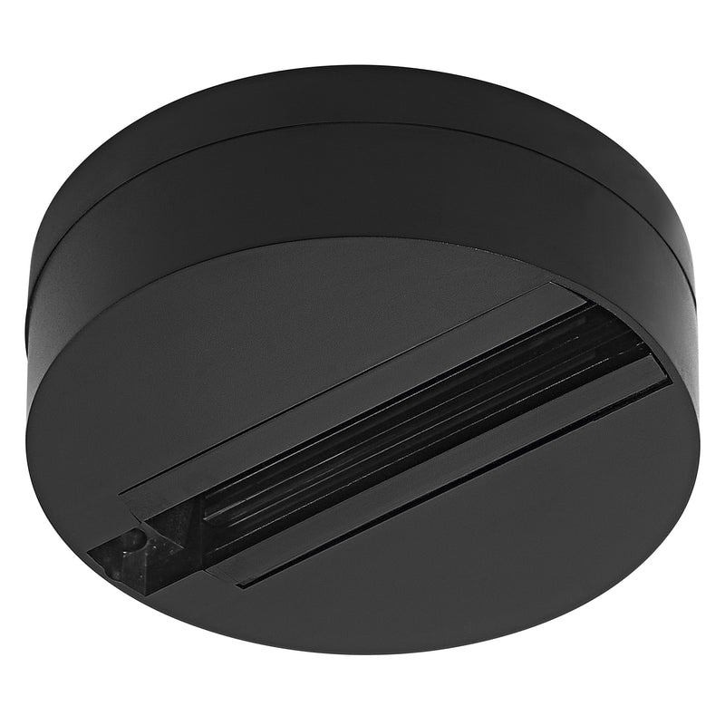 Tracklight Round Base, Deckenadapter für Schienenstrahler Osram