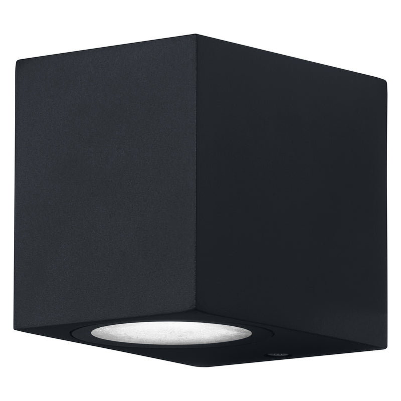 Endura Classic Square Down, GU10, IP44, IK04, Außenwandleuchtengehäuse Osram