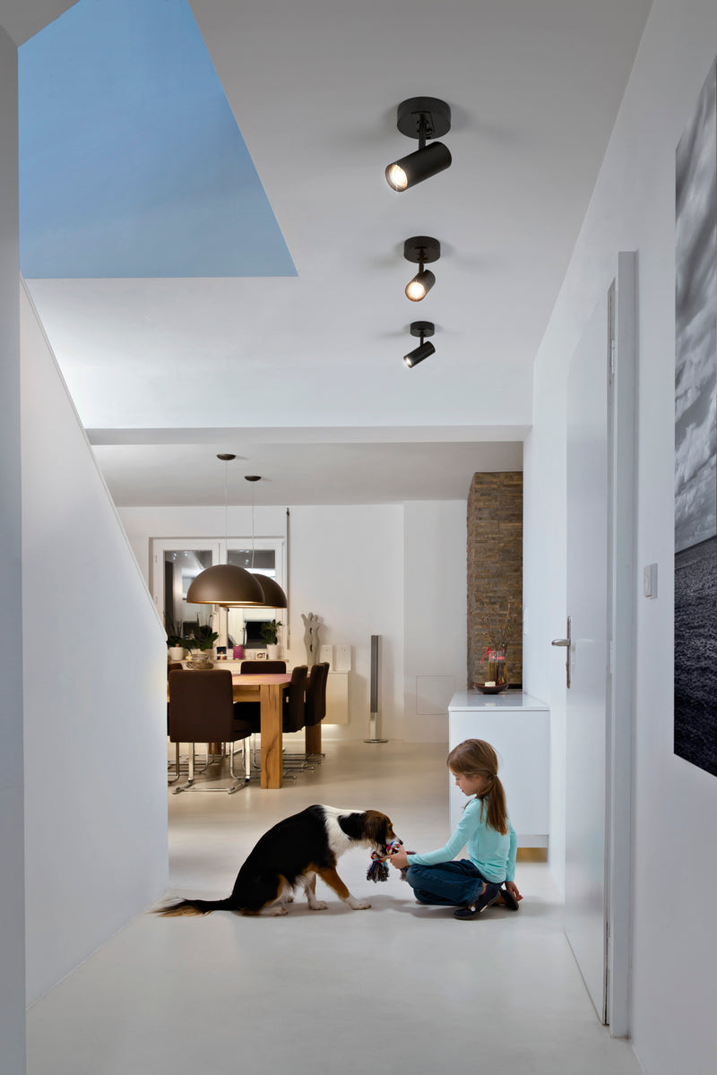 Tracklight Round Base, Deckenadapter für Schienenstrahler Osram