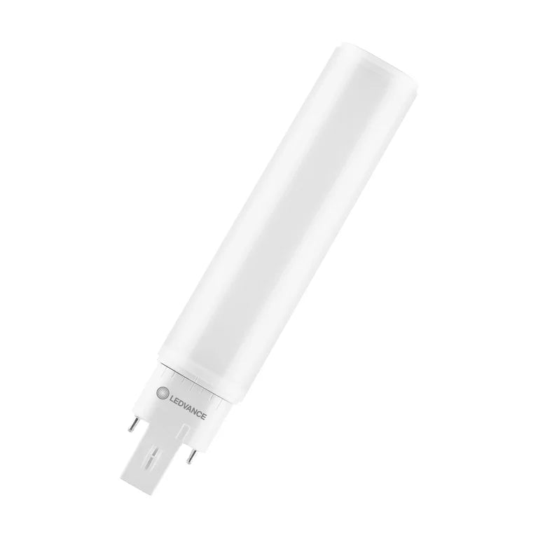 10W, 990/1100lm, Dulux D/E HF & AC Mains Value, G24Q-3, 33x169mm LED Pistokantalamppu Ledvance