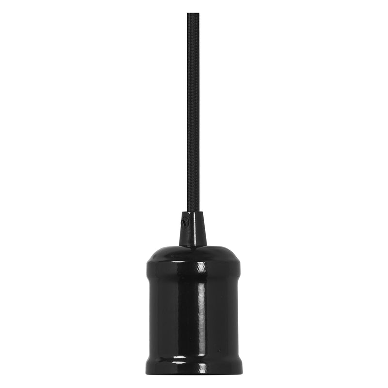 Vintage 1906 PenduLum Bobbin Black Matt, E27, IP20, 100x1625mm, Riippuvalaisin Osram