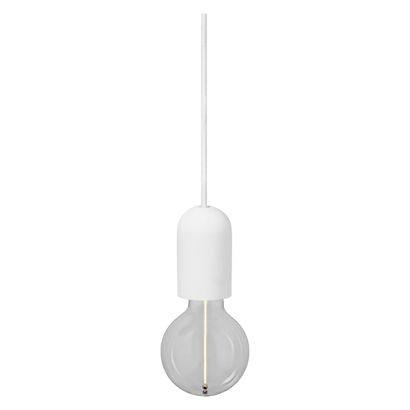 Vintage 1906 PenduLum Round Plaster White, E27, IP20, 120x1630mm, Hanging lamp Osram