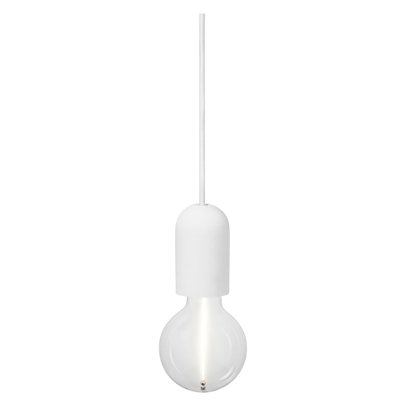 Vintage 1906 PenduLum Round Plaster White, E27, IP20, 120x1630mm, Hanging lamp Osram