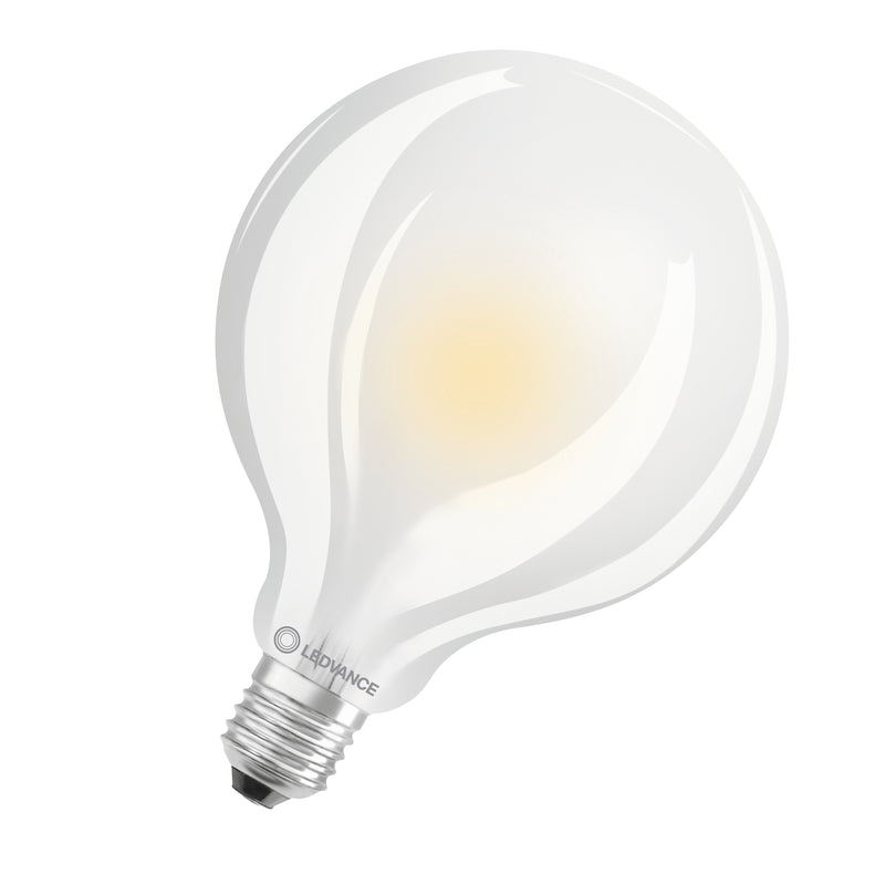 Ledvance LED Classic Globe Filament E27 6,5W 806lm 2700K – G95, lasi, korvaa 60W