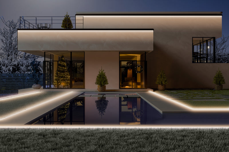 24W, 1900lm Flex COB Strip 5m, 3000K, IP44, LED Nauha Osram
