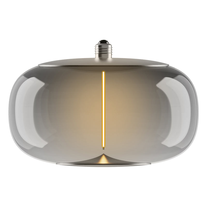 4W, 60lm, Vintage 1906 Big Elipse Filament Magnetic SMOKE, 1800K, E27, 300x210mm, LED Decorative Lamp Osram