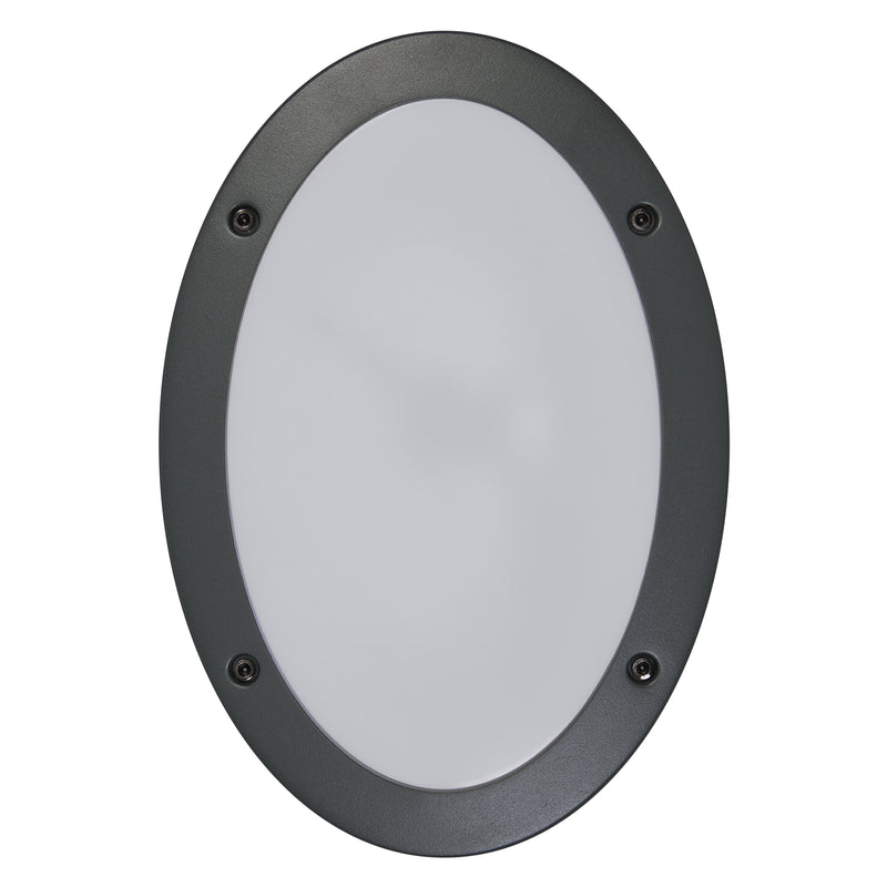 Endura Classic Orbi Wall DUNKELGRAU, 2XE27, IP65, IK06, Außenwandleuchtengehäuse Osram
