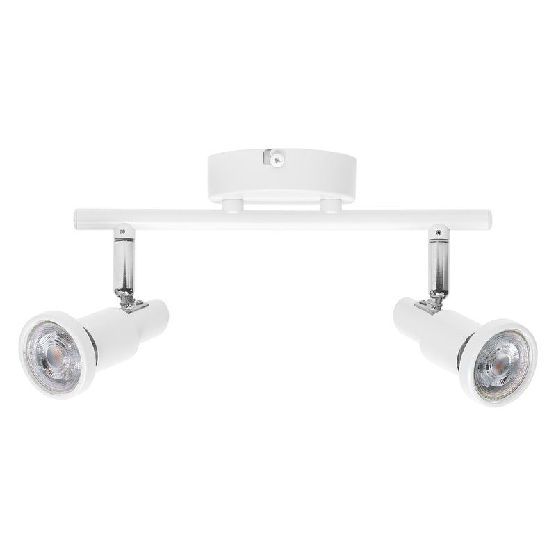 6,8 W, 460 lm, LED-Spot DIM, 2xGU10, 2700 K, IP20, IK06, 90x256 mm, Osram LED-Strahler