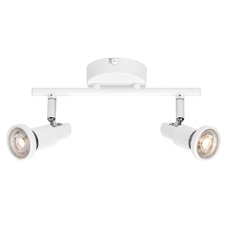 6,8 W, 460 lm, LED-Spot DIM, 2xGU10, 2700 K, IP20, IK06, 90x256 mm, Osram LED-Strahler