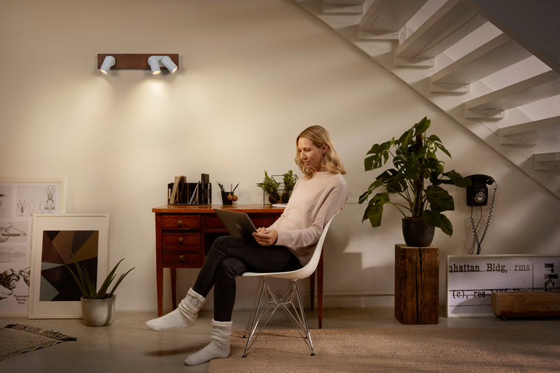 10.2W, 690lm, Decor Spot Mercury DIM WHITE, 3XGU10, 2700K, IP20, IK03, 100x520mm, LED Spotlight Osram