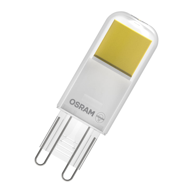 2,6 W, 320 lm, LED-PIN 30 320° klar, G9, 2700 K, 17x52 mm, LED-Lampe Osram