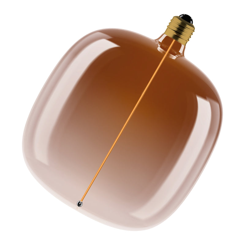 4.8W, 200lm, Vintage 1906 Big Oval Magnetic Filament Tea Brown DIM, E27, 1800K, 187x237mm, LED Decorative Lamp Osram
