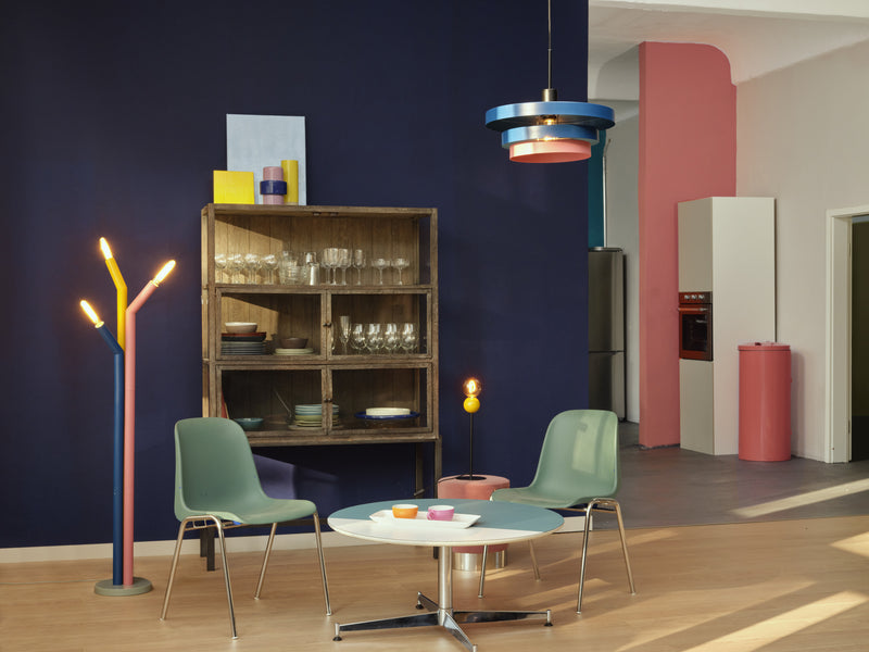 Decor Layers Pendelleuchte BLAU, E27, IP20, 400x1360mm, Dekorative Deckenleuchte Osram
