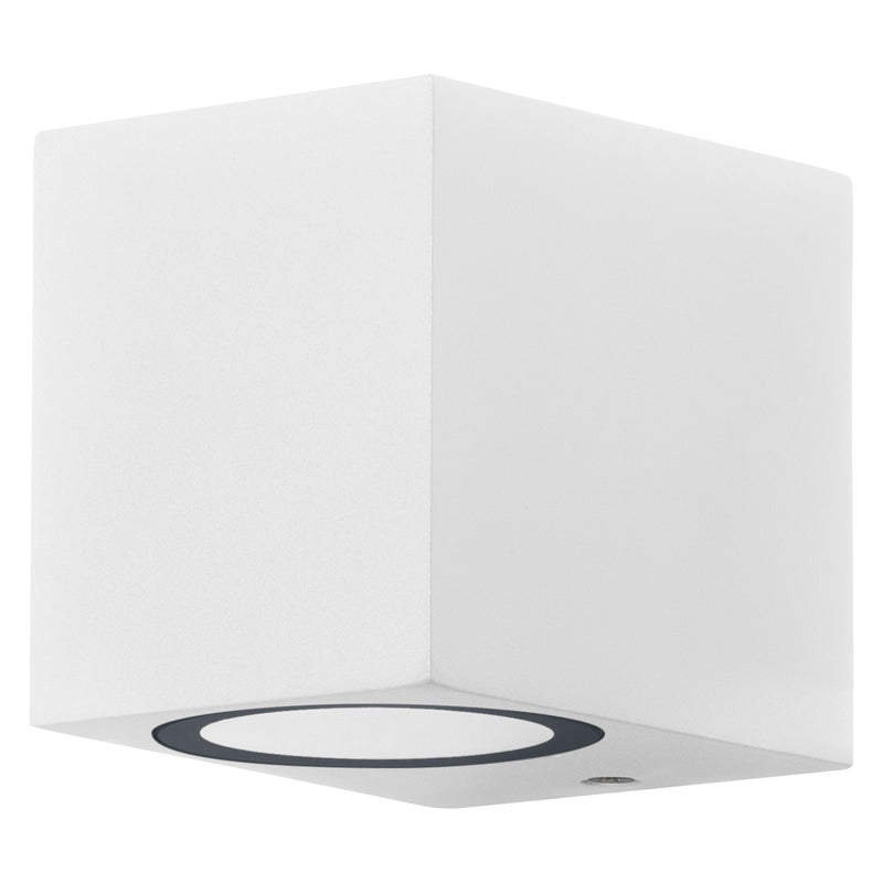 Endura Classic Square Down, GU10, IP44, IK04, Außenwandleuchtengehäuse Osram