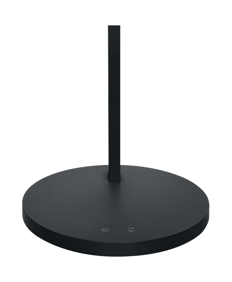 7W, 310lm, Panan Alu CCT Schwarz DIM, LED-Schreibtischleuchte Osram
