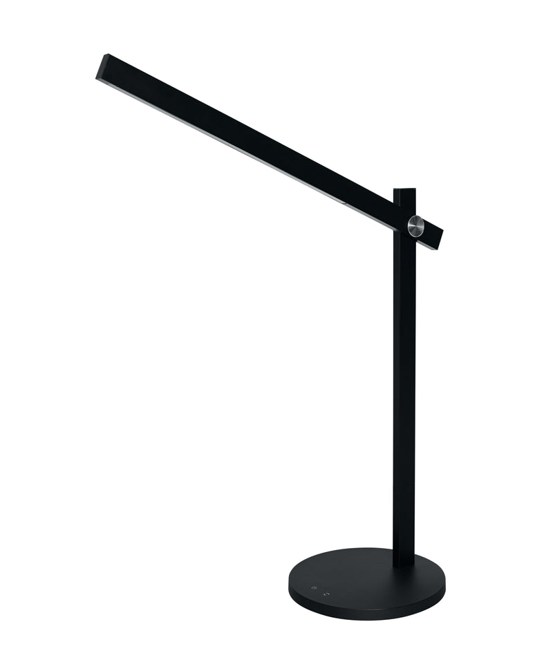 7W, 310lm, Panan Alu CCT Schwarz DIM, LED-Schreibtischleuchte Osram