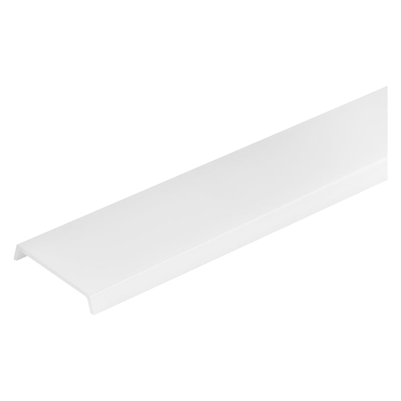 Ledvance Aluminiumprofil-Abdeckung matt für LS AY-PC/W02 – PW02-Profil, 1m/2m